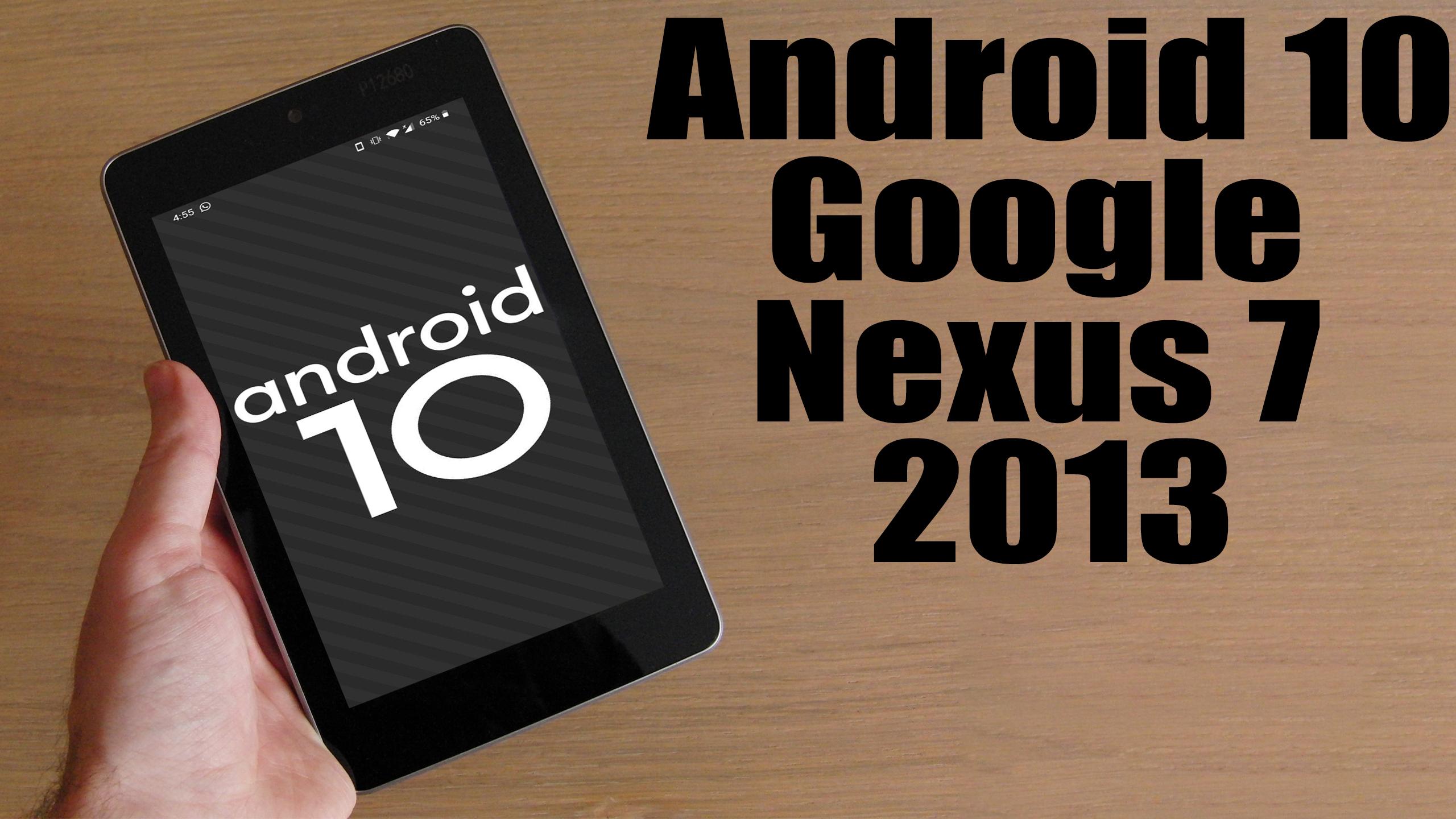 Install Android 10 Nexus 7 13 Resurrection Remix How To Guide The Upgrade Guide