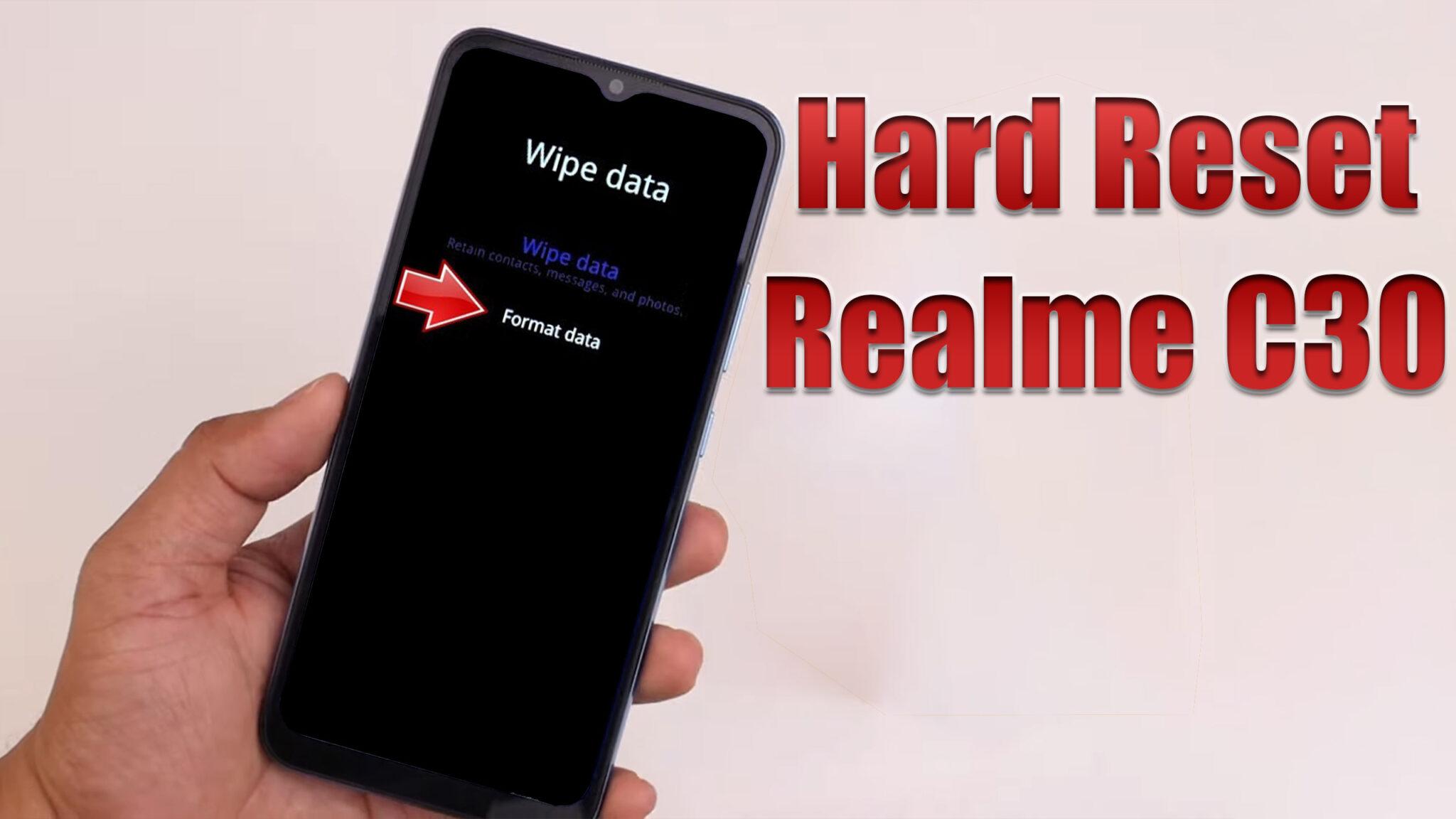 Hard Reset Realme C30 Factory Reset Remove Pattern Lock Password How