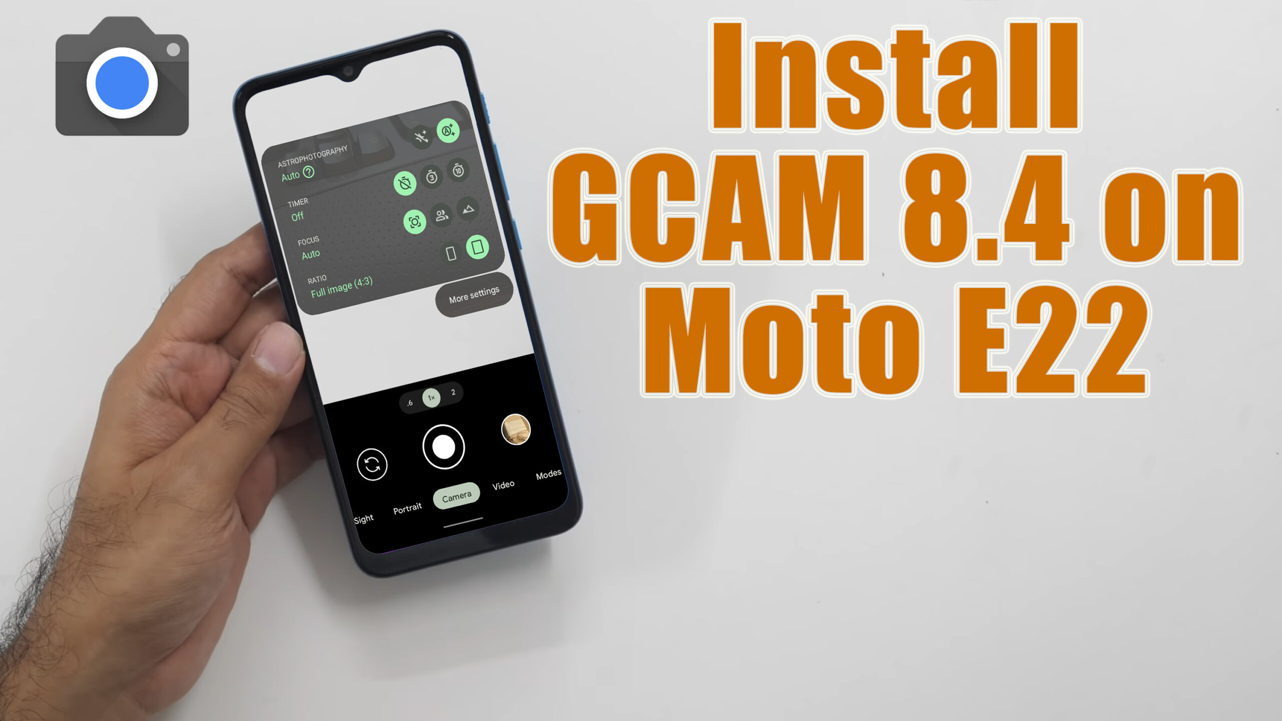 Download Google Camera for Moto G72 [Best GCam 8.6]