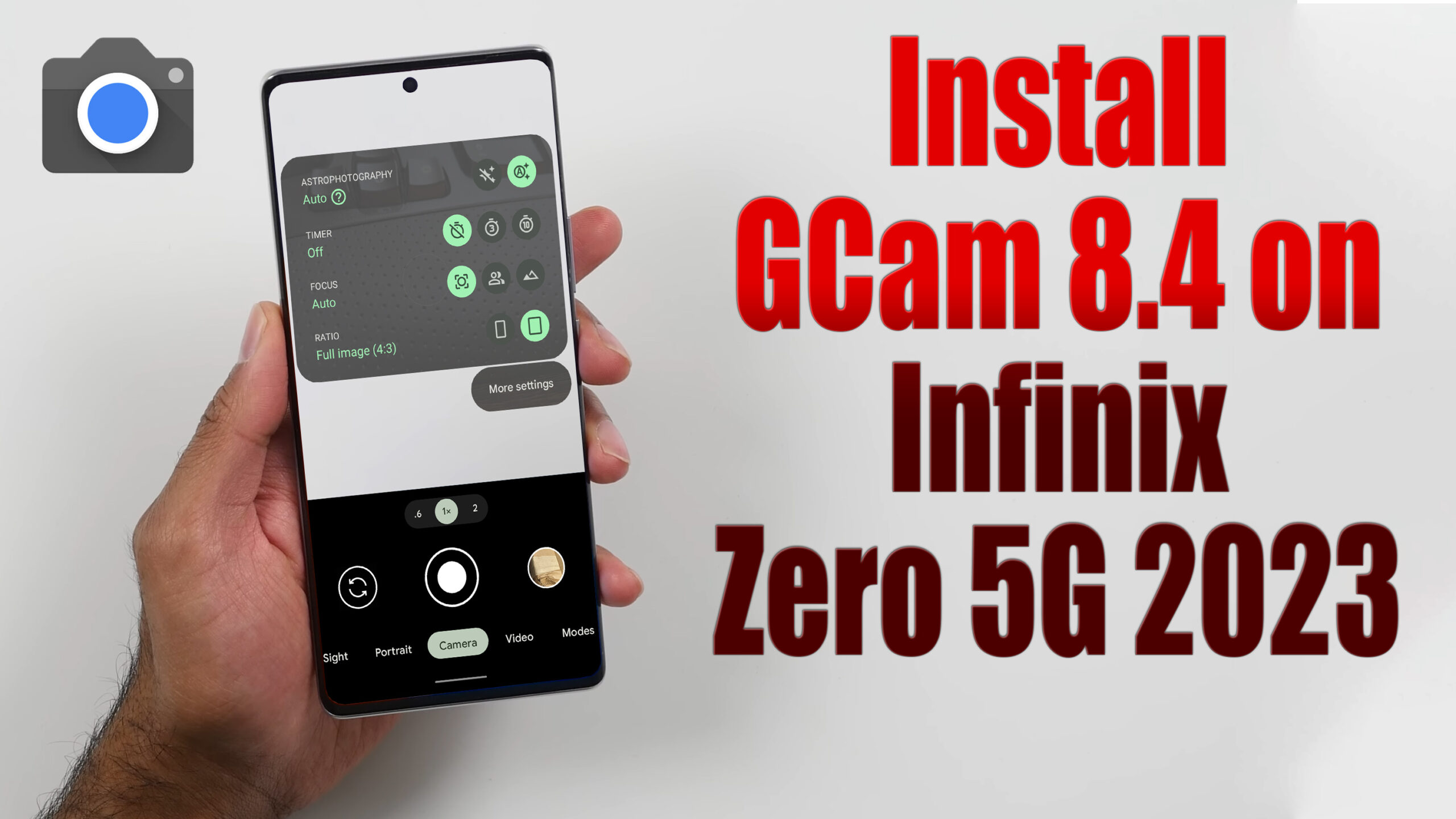 google camera for infinix zero 8i