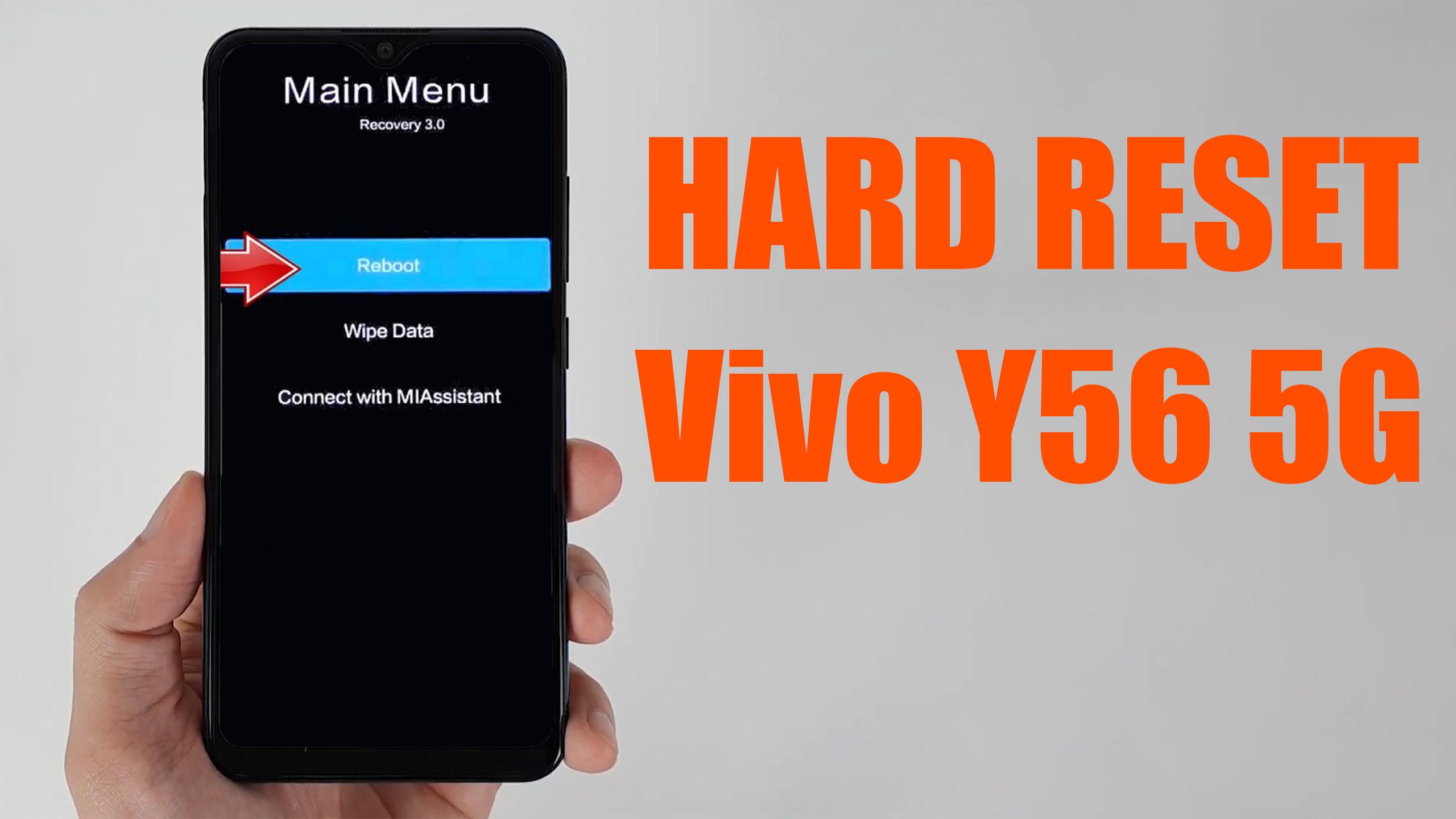 Hard Reset Vivo Y56 5G Factory Reset Remove Pattern Lock Password