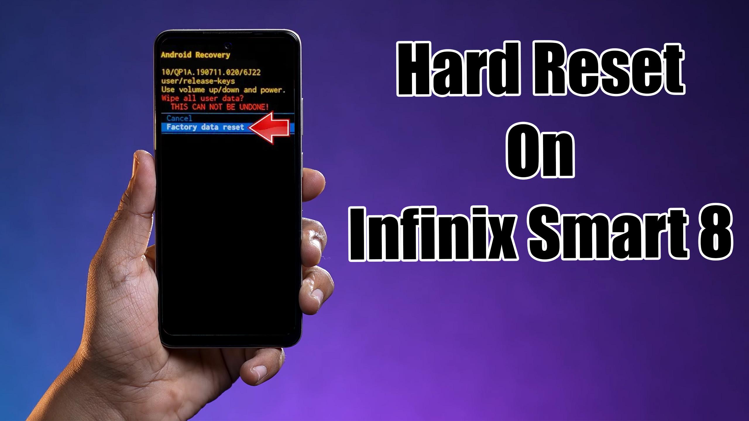 Hard Reset Infinix Smart Factory Reset Remove Pattern Lock Password