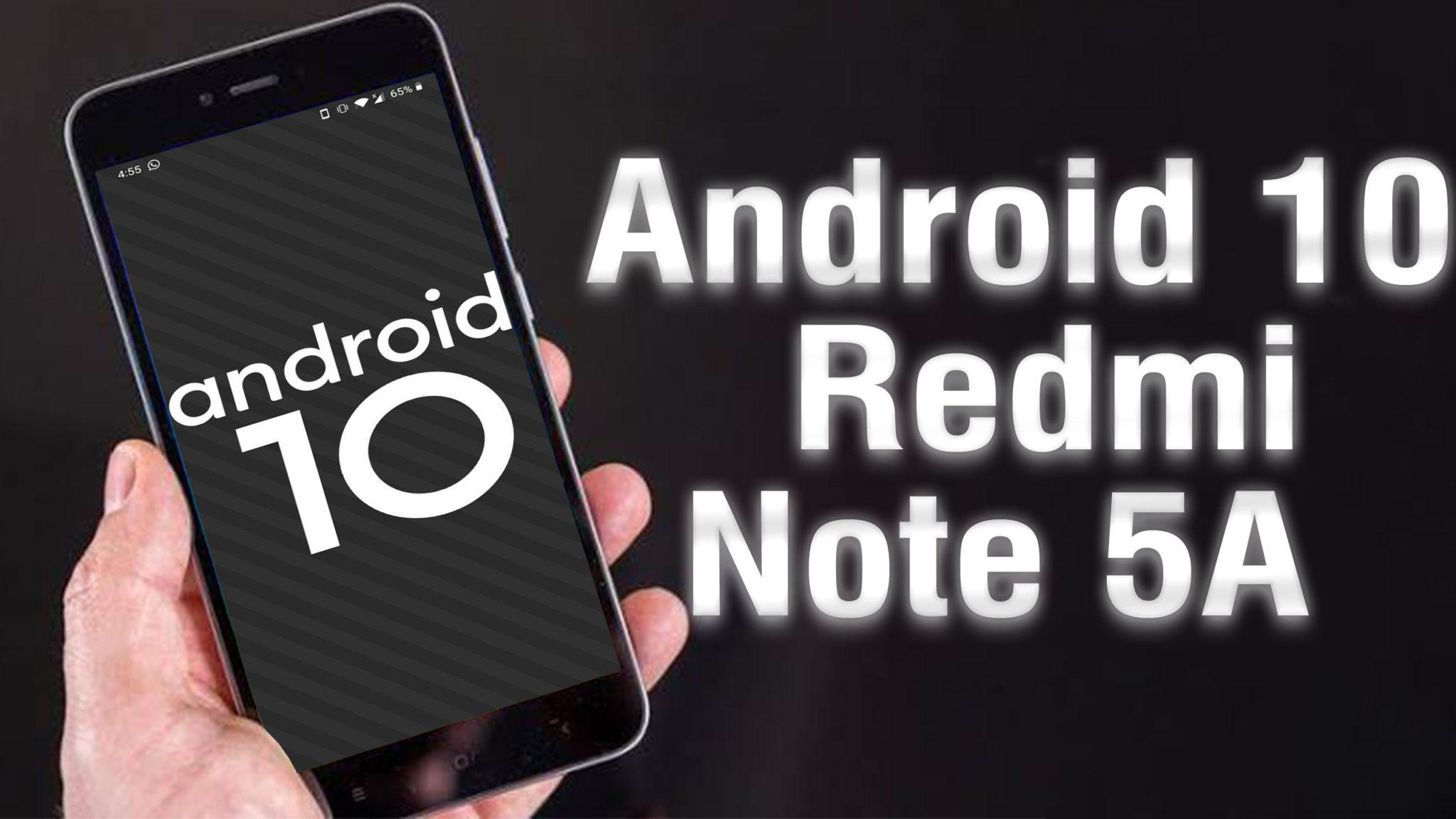 android 10 redmi note 8