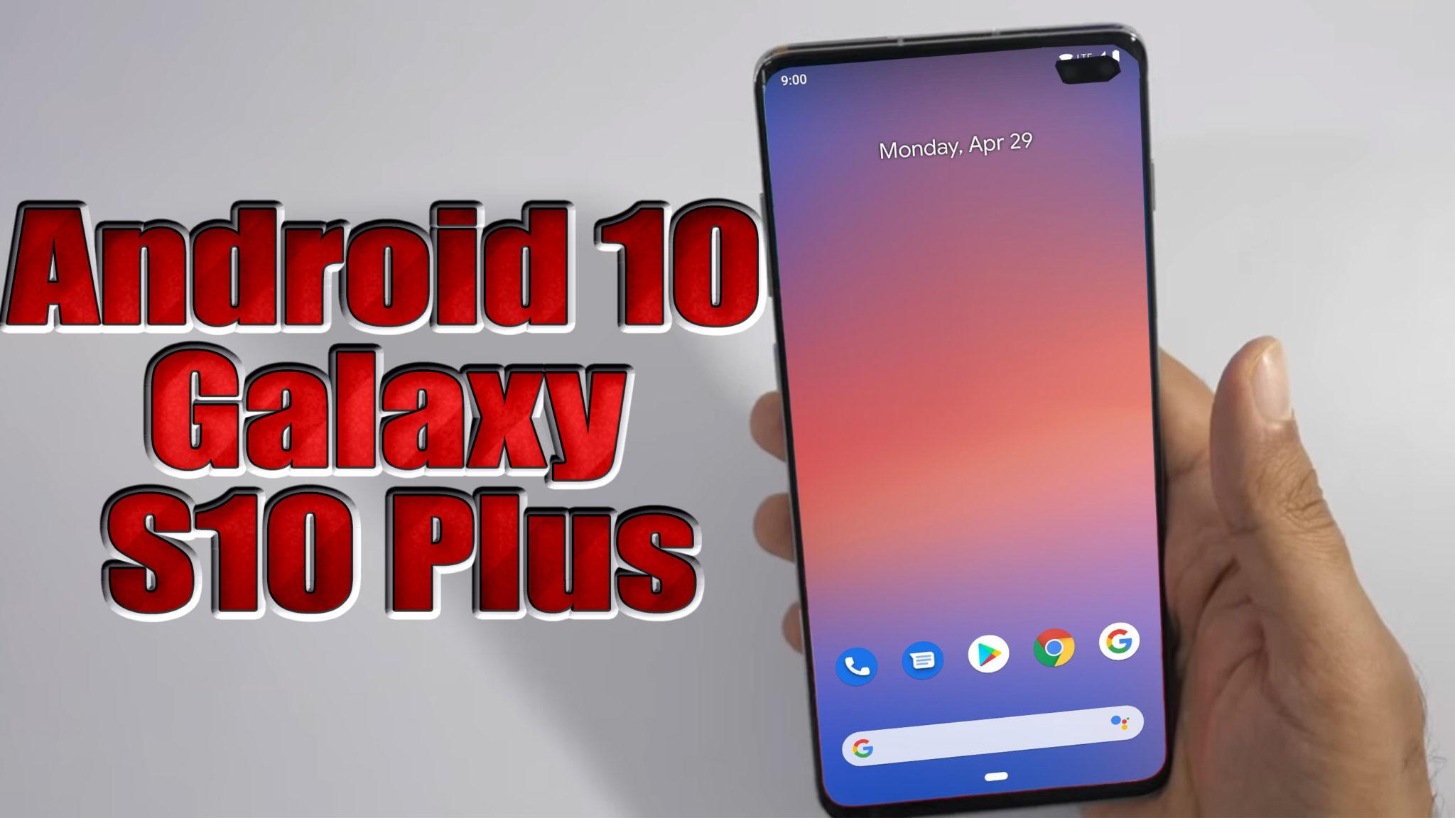 android 10 samsung galaxy a40