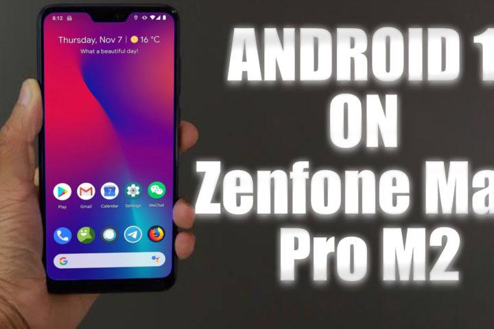 Cara Update Manual Zenfone Max Pro M1 Ke Android 10