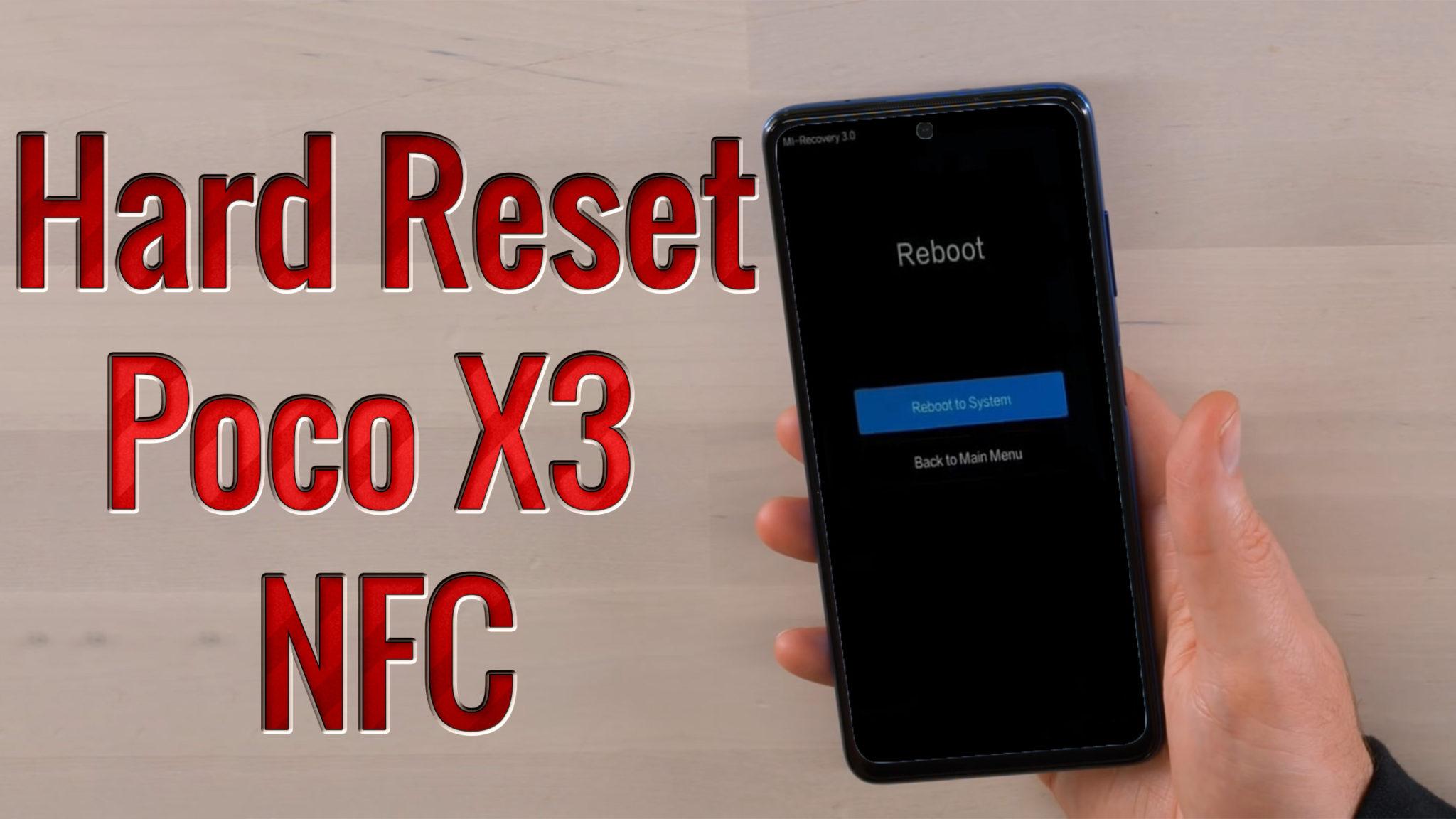 X3 cube как сделать reset