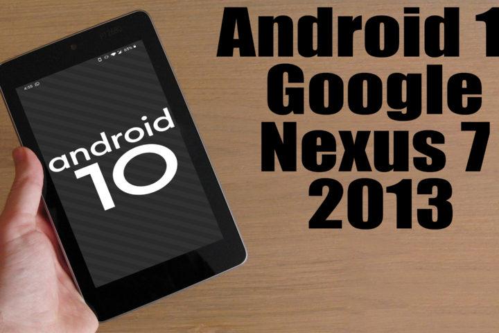 Install Android 10 Nexus 7 13 Resurrection Remix How To Guide The Upgrade Guide