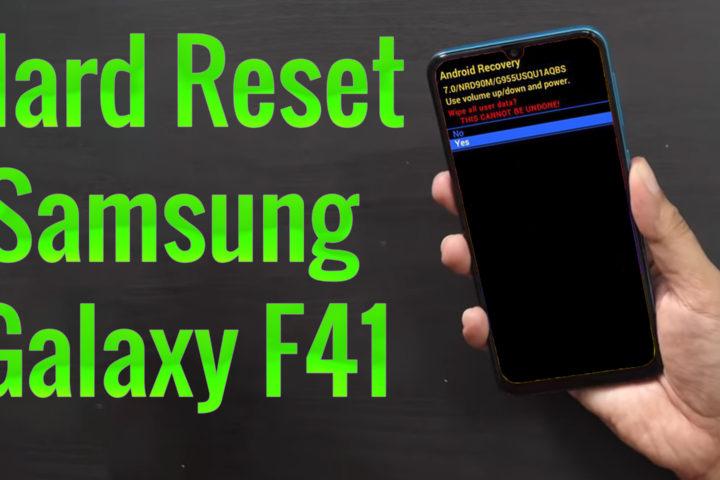 samsung galaxy f41 storage