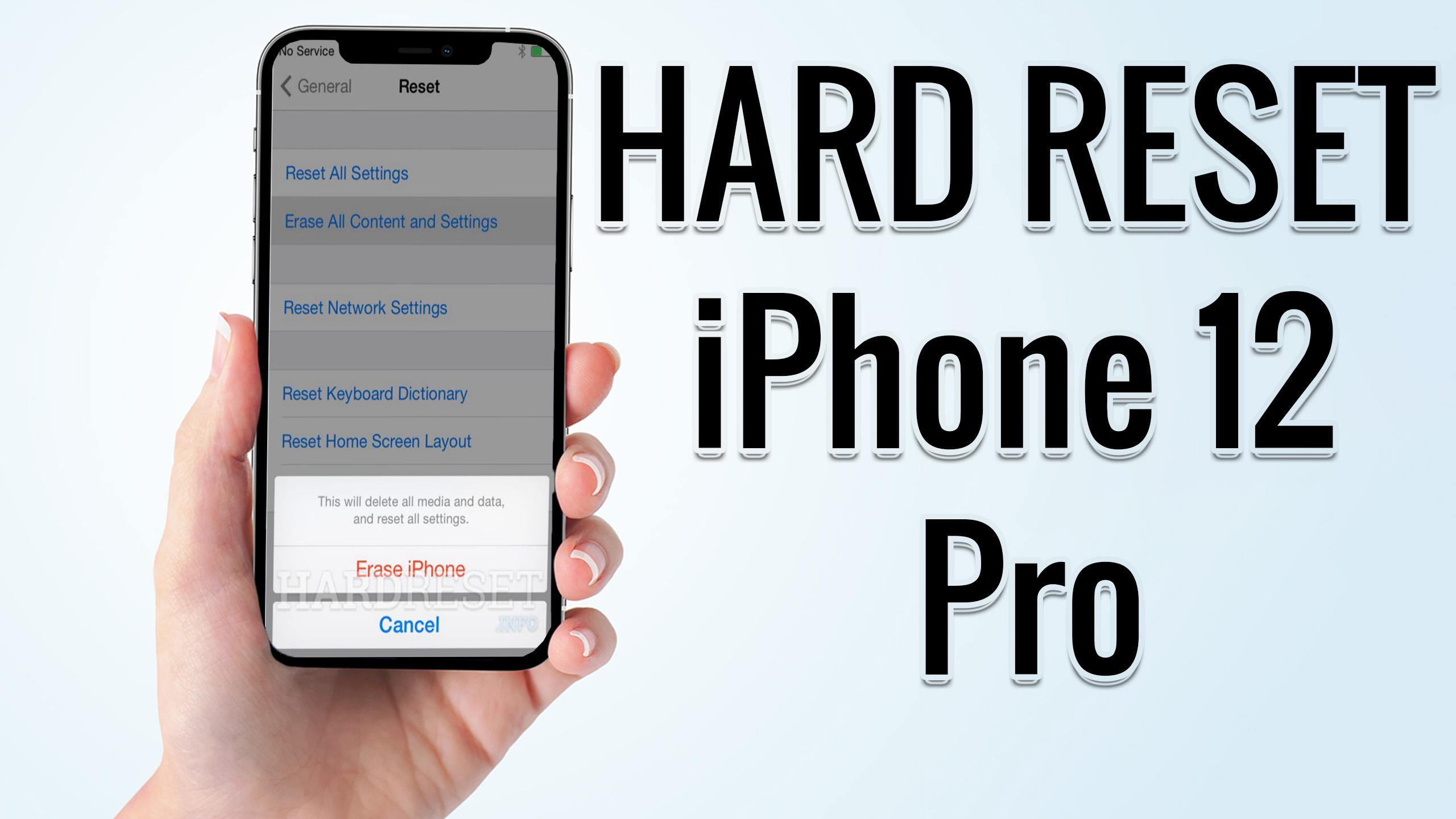 Hard Reset iPhone 13 Pro  Factory Reset Remove Pattern/Lock
