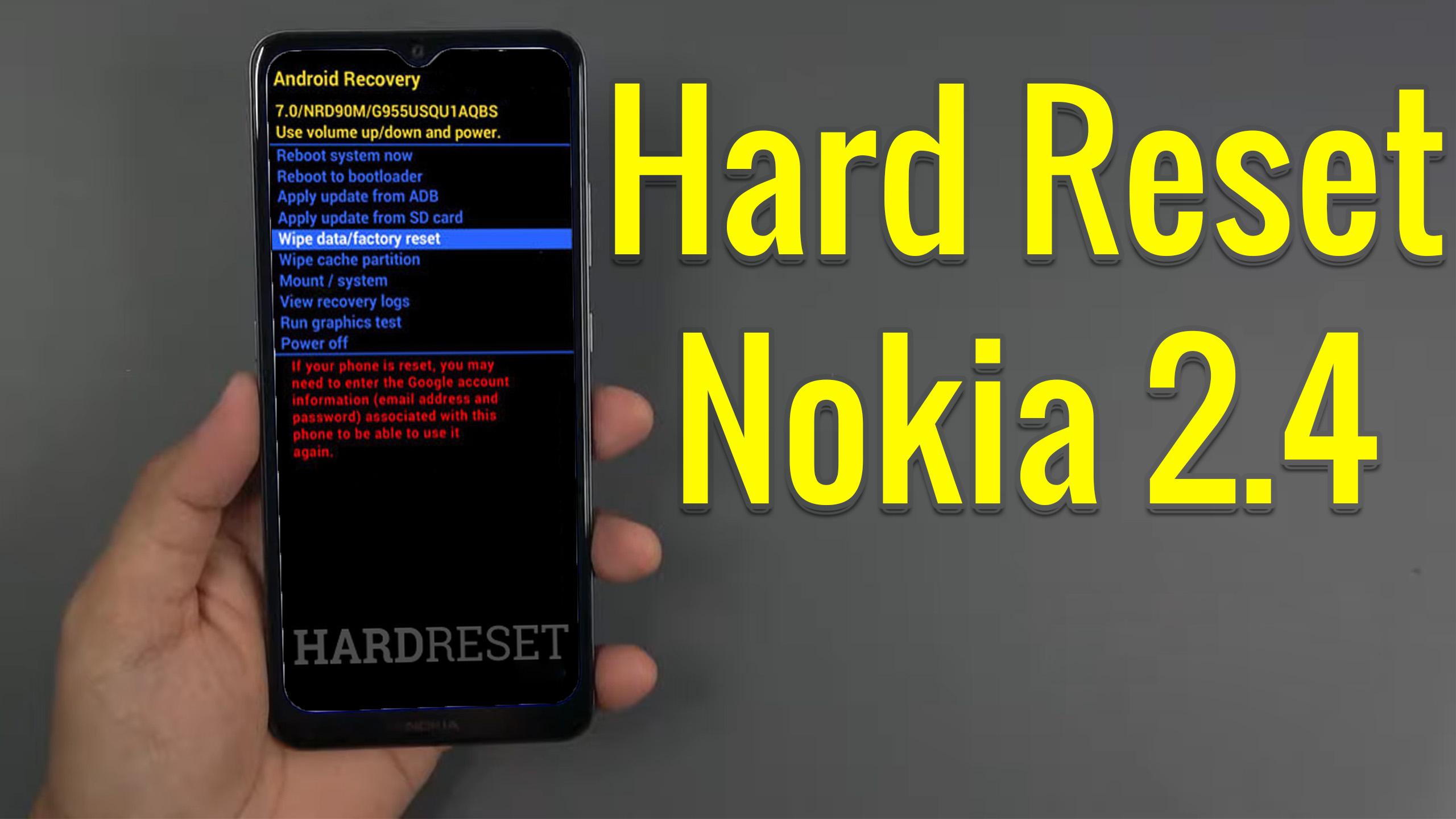 Hard Reset Nokia 17.17  Factory Reset Remove Pattern/Lock/Password