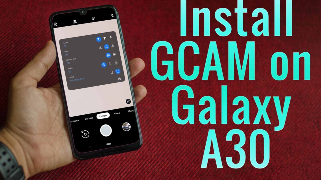 google camera samsung a30