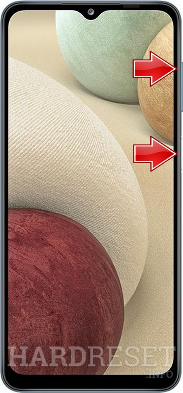 Как сделать hard reset на телефоне samsung a12