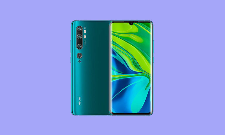 android 10 mi note 10