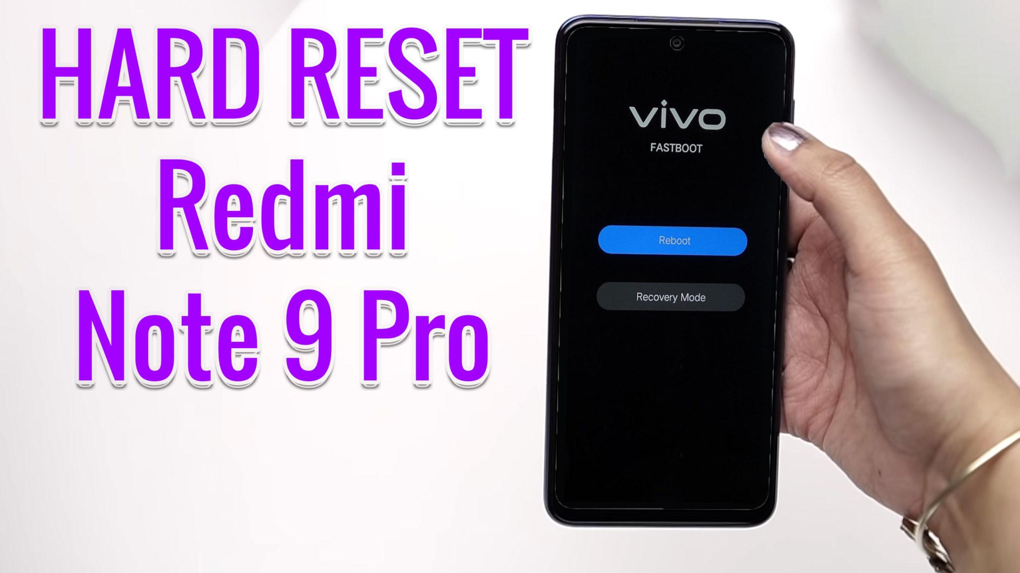 Hard Reset Xiaomi Redmi Note Pro Factory Reset Remove Pattern Lock Password How To Guide