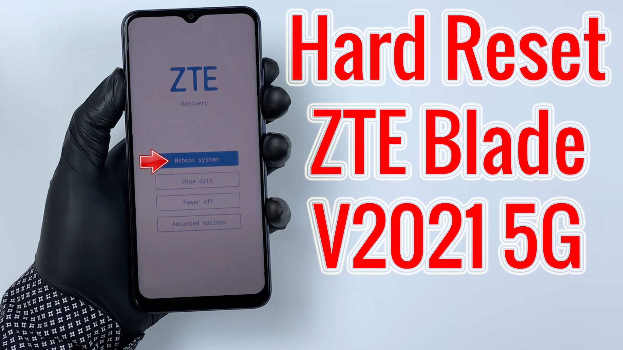 Как сделать hard reset на zte