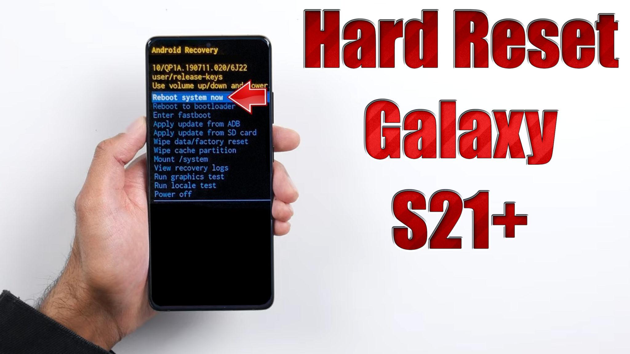 Hard Reset Galaxy S21 Plus | Factory Reset Remove Pattern/Lock/Password