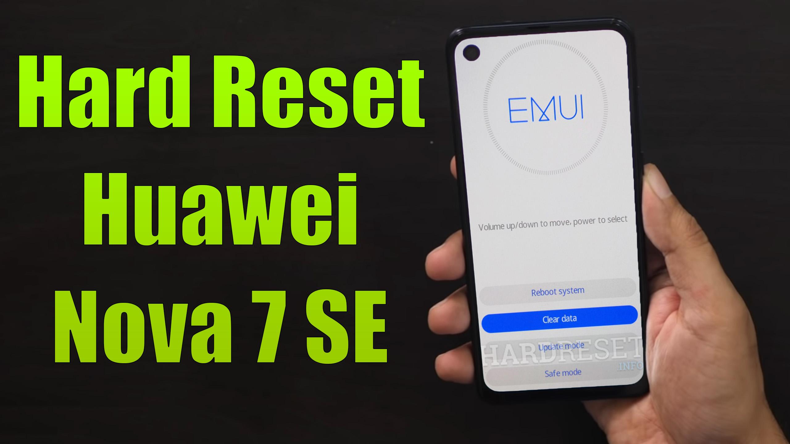 hard-reset-huawei-nova-7-se-factory-reset-remove-pattern-lock