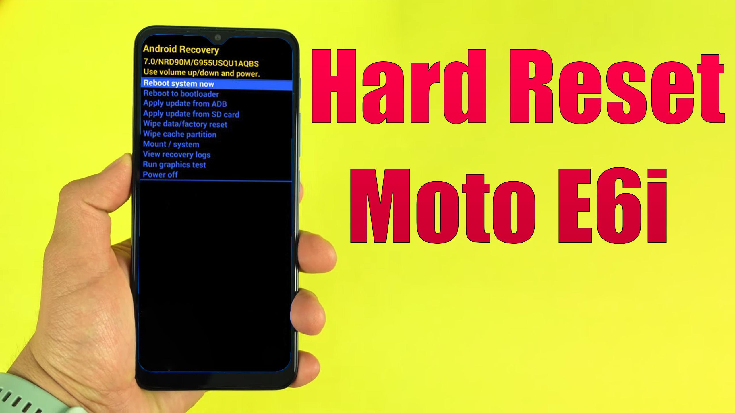 Hard Reset Motorola Moto E27i  Factory Reset Remove Pattern/Lock