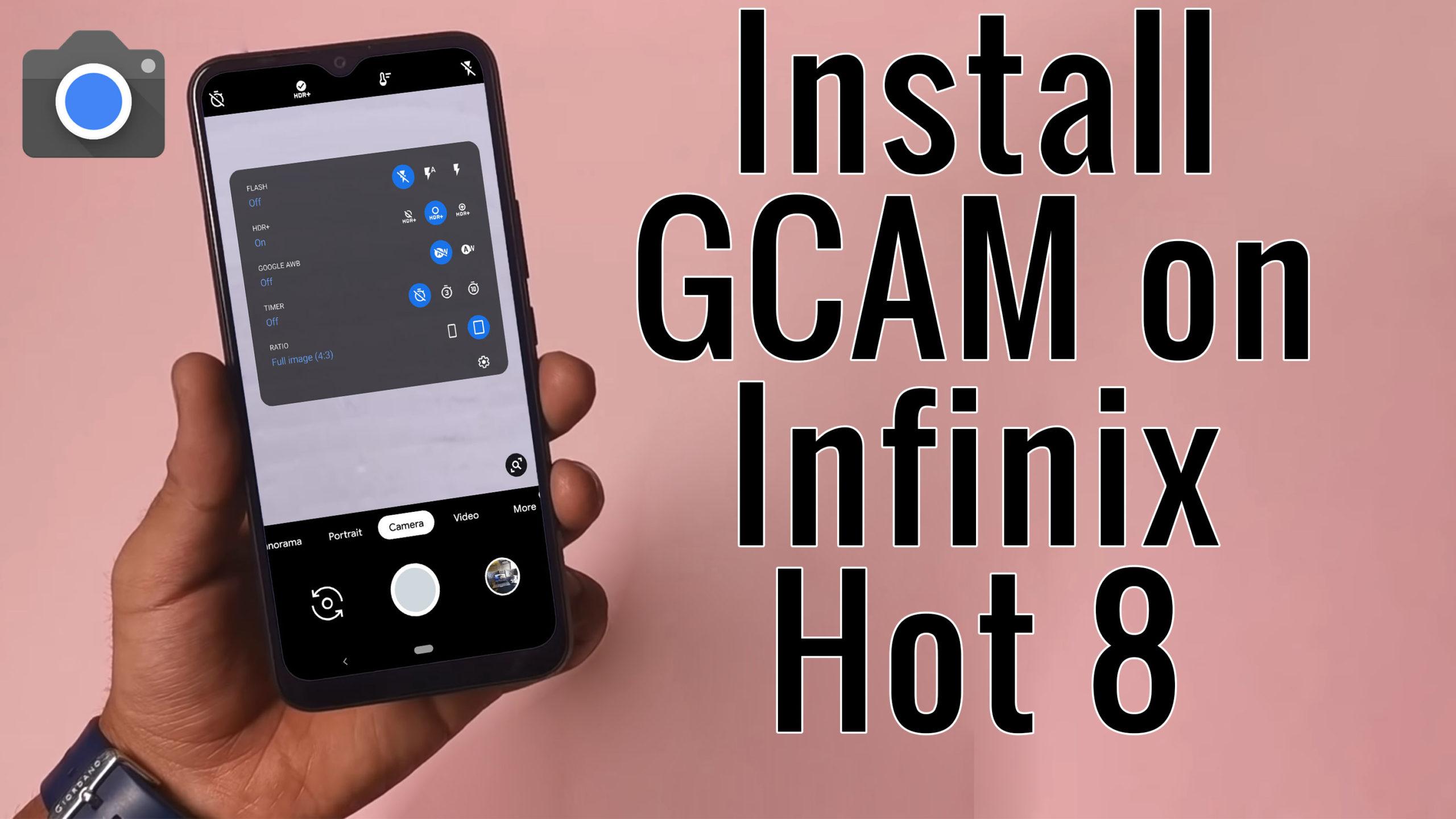 gcam infinix hot 8