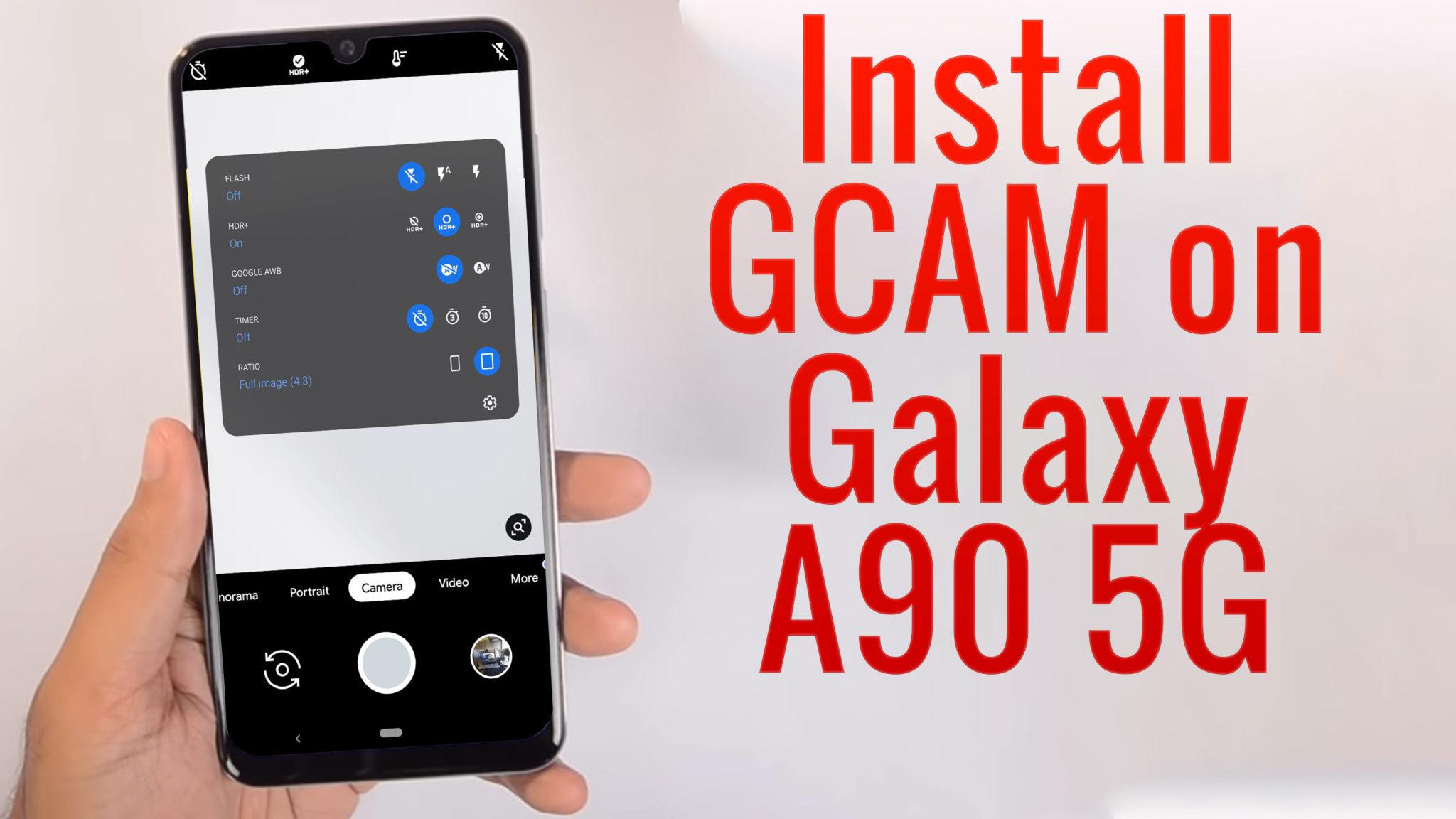 a90 5g camera
