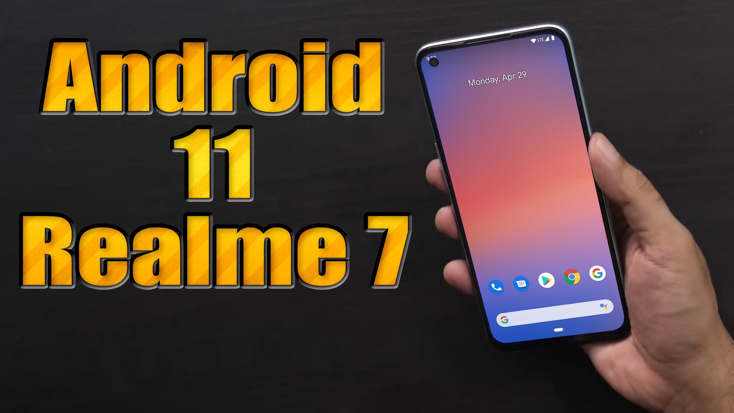 realme 7 pixel experience