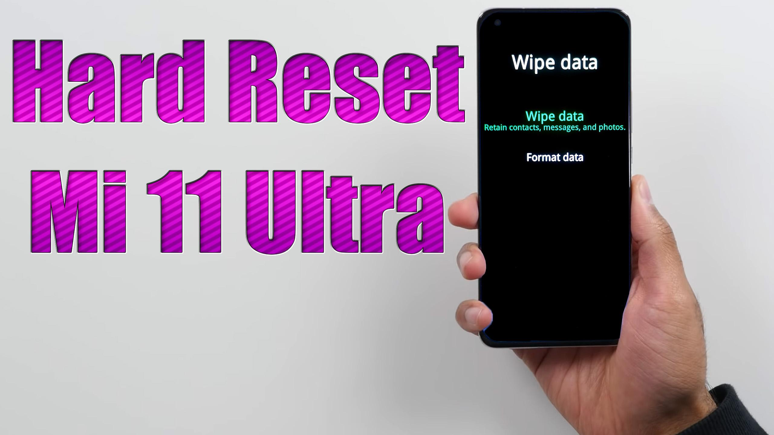 Hard reset mi. Mi account Lock.