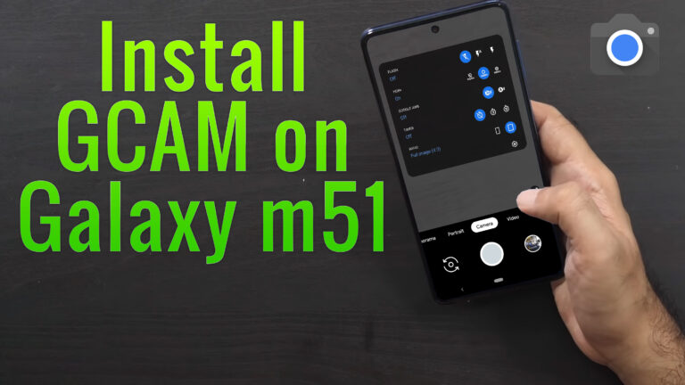 samsung galaxy m51 gcam