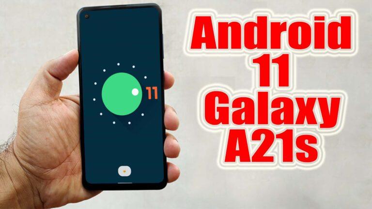 galaxy a21s android 11