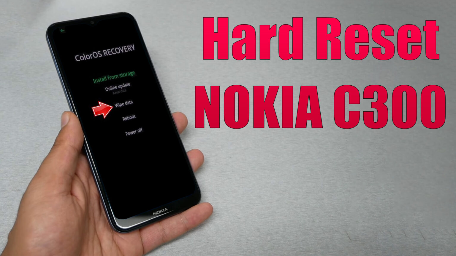 Hard Reset NOKIA C Factory Reset Remove Pattern Lock Password How To Guide The Upgrade