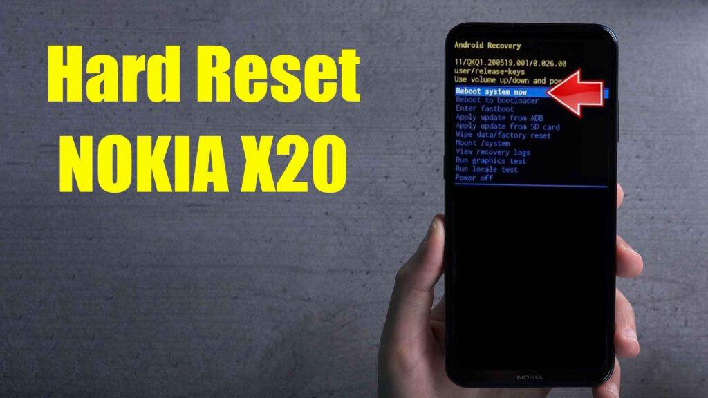 Hard Reset Nokia X20 | Factory Reset Remove Pattern/Lock/Password (How ...
