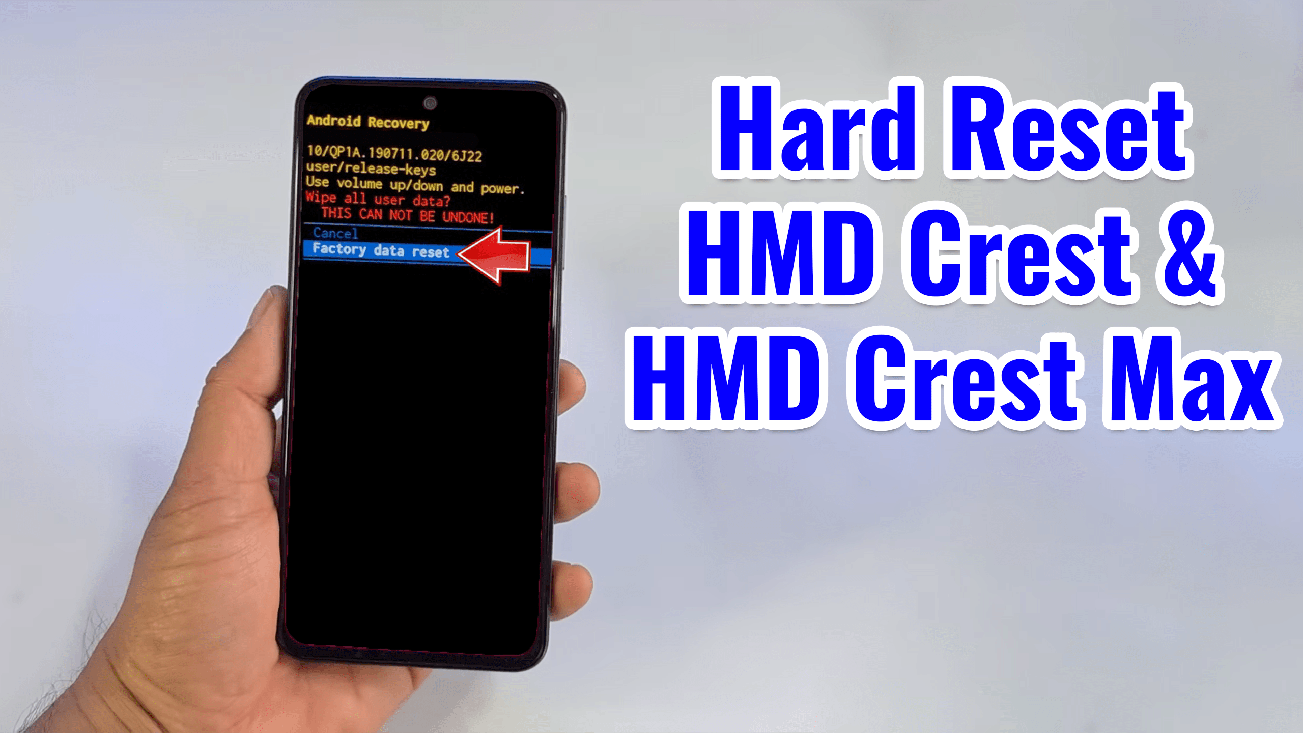 Hard Reset HMD Crest & HMD Crest Max | Factory Reset Remove Pattern ...