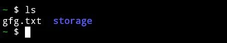 Termux ls list files command